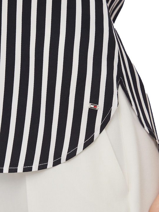 TOMMY HILFIGER Fluid stripe vn ss blouse